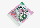 Periflex - Teflon abrasive sponge, 3pcs